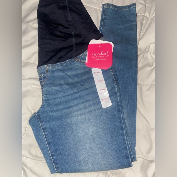 Women’s Isabel Skinny Over Belly Maternity Jeans, Sz 2 - Picture 4 of 4